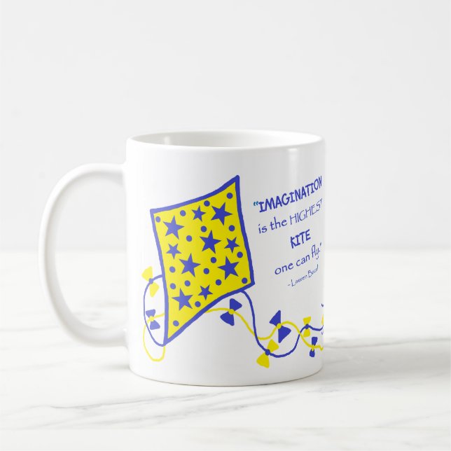 Café Caneca de Cerâmica - Pipa Caprichosa com frase (Esquerda)