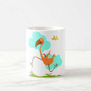 Café Caneca de Cerâmica Run Birdie Run