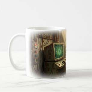 Café ⚡ Caneca de Cerâmica Tática Industrial Stay Sharp