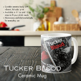 Café Caneca de Cerâmica Tucker Blood