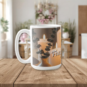 Café Caneca de Cerâmica Vibrações da Lareira Caneca d