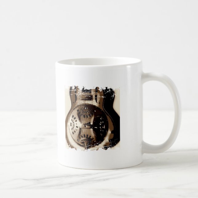 Café Caneca de cerveja afligida da beira (Direita)