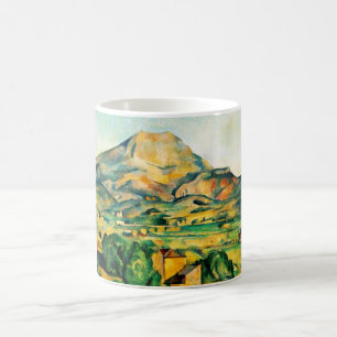 Café Caneca de Cezanne Mont Sainte-Victoire
