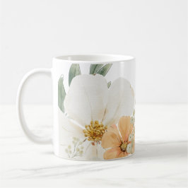 Café Caneca de chá de casa de fazenda moderna fofa