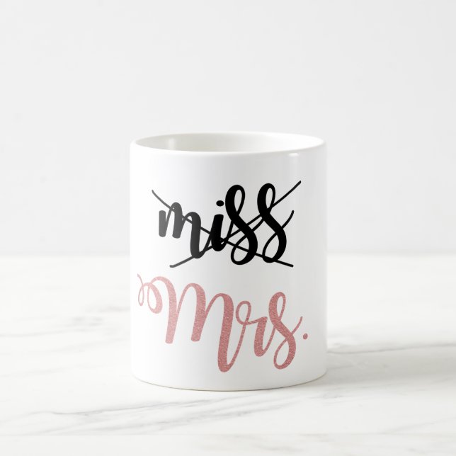 Café Caneca de chá de panela de Miss para Mrs Bridal Sh (Centro)