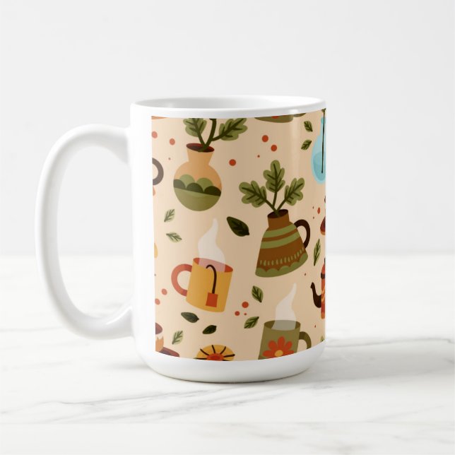 Café Caneca de Chá Two-Tone  (Esquerda)