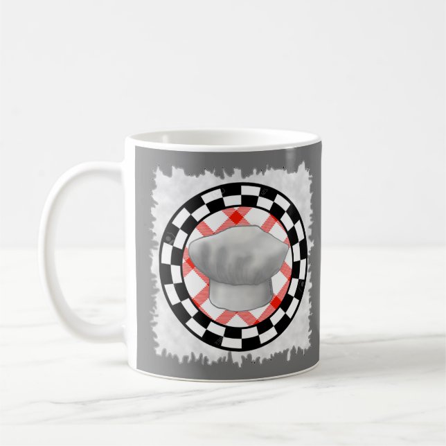 Café Caneca de chapéu de chef (Esquerda)