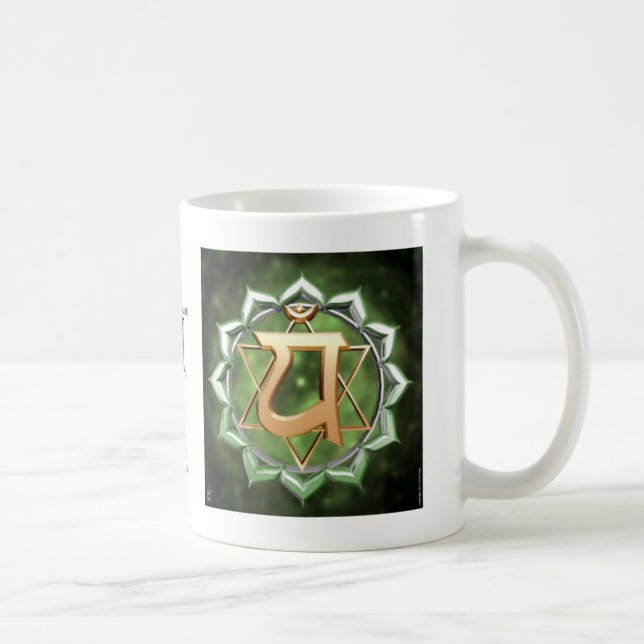 Café Caneca de Charka do coração (Direita)