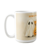 Caneca de Chihuahua de Halloween – Fantasma Fofo,