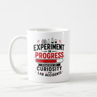 Café Caneca de Cientista Engraçado para Pesquisa de Lab