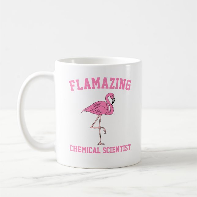 Café Caneca de Cientista Químico Flamazing (Esquerda)