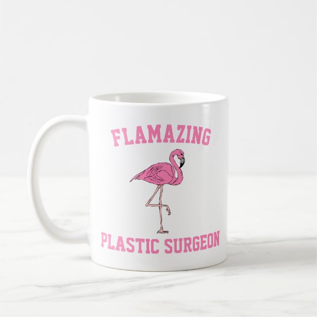 Café Caneca de Cirurgião Plástico Flamazing (Esquerda)