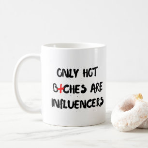Café Caneca de Citação Engraçada de Influenciador Prese