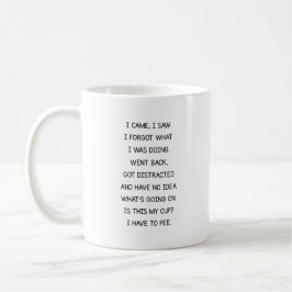Café Caneca de Citação Engraçada e Esquecida para Amant