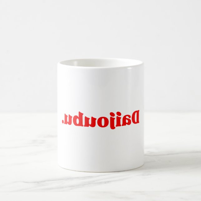 Café Caneca de Citação Japonesa Afirmação Positiva Daij (Centro)