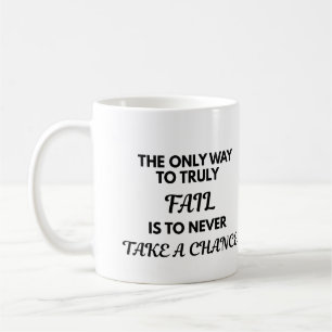 Café Caneca de Citação Motivacional - A Única Maneira d