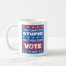 Caneca de Citação Política Engraçada