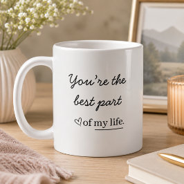 Café Caneca de Citação Romântica Moderna – Você é a Mel