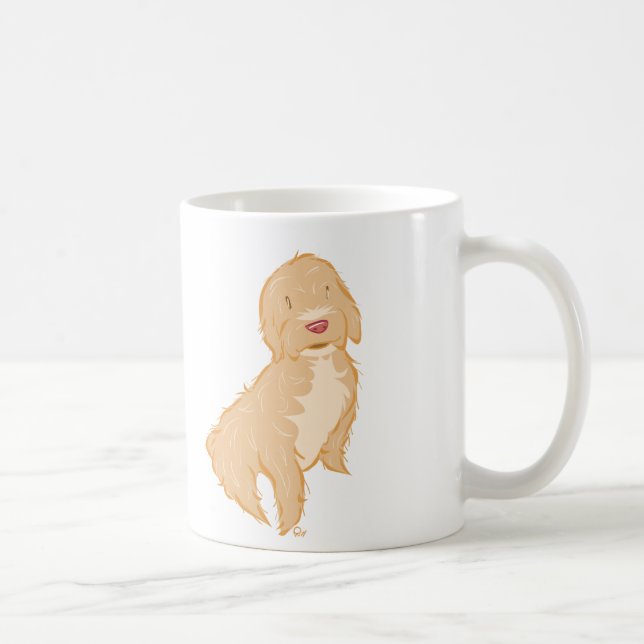 Café Caneca de Cockapoo (Direita)