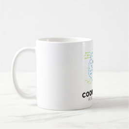 Café Caneca de Codificação Tech Brain para Programadore