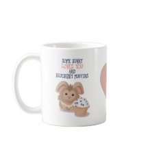 Caneca de Coelho Adorável - Algum Coelho Ama Você