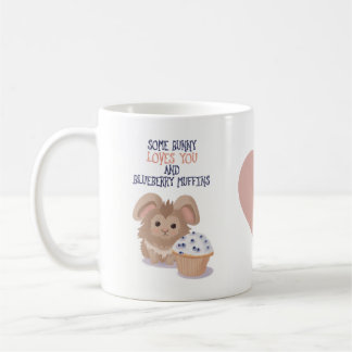 Café Caneca de Coelho Adorável - Algum Coelho Ama Você