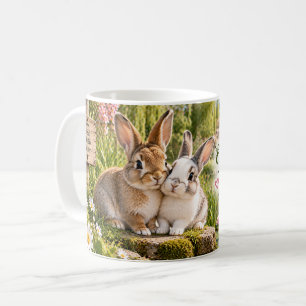 Café Caneca de Coelho de Bons Amigos
