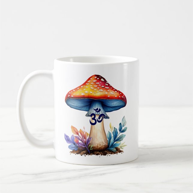 Café Caneca de Cogumelo Espiritual (Esquerda)