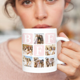 Café Caneca de Colagem de Fotos de Amizade BFF