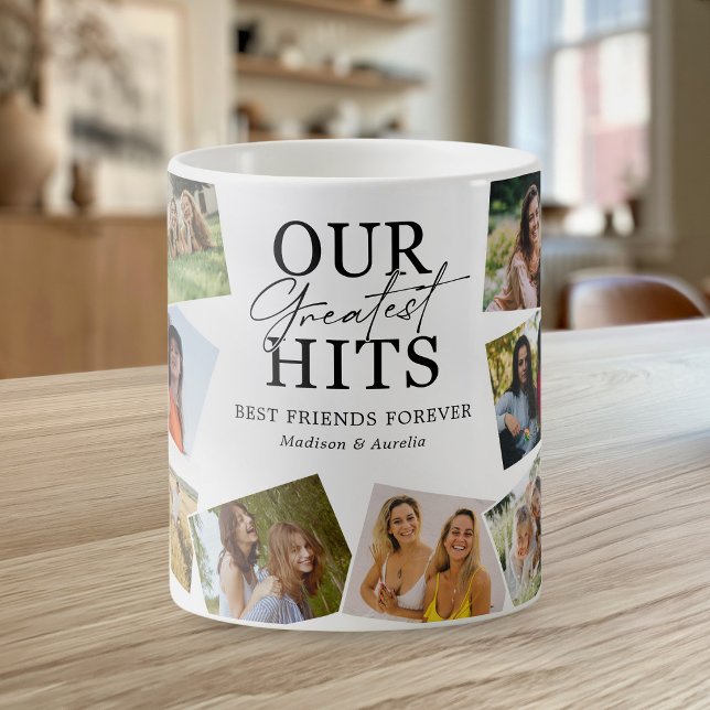 Café Caneca de Colagem de Fotos dos Maiores Sucessos do (Criador carregado)