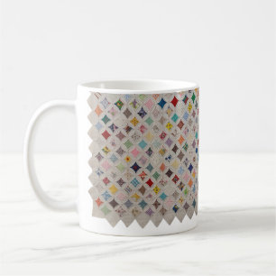 Café Caneca de colcha de janela da catedral
