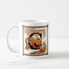 Café Caneca de Colvaino Letterblock - caracterizando a