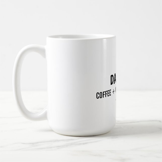 CAFÉ CANECA DE COMBUSTÍVEL PARA O PAI (Esquerda)
