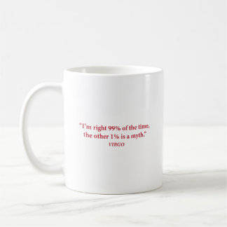 Café Caneca de Controle do Caos de Virgem