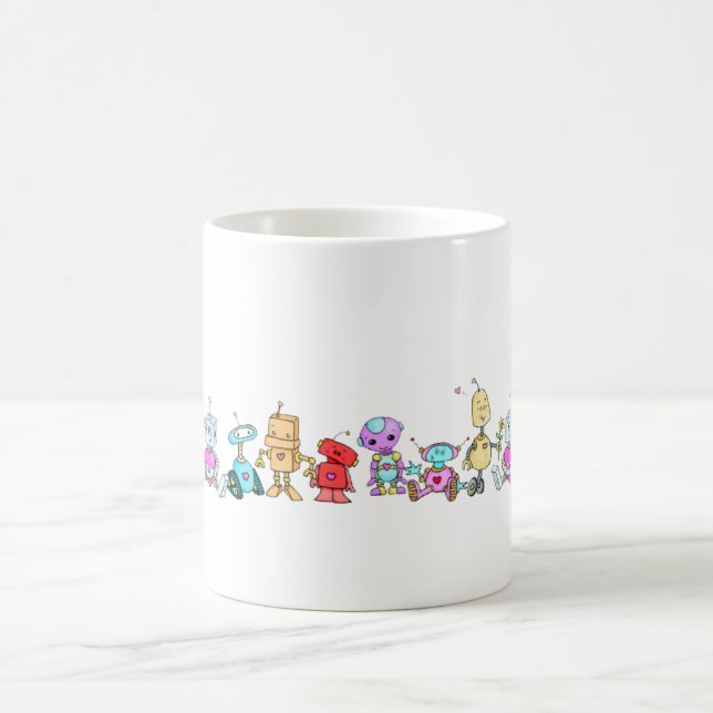 Café caneca de coração (Centro)