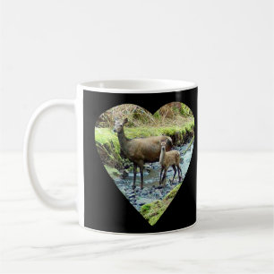 Café Caneca de Corça e Cervo Bebê