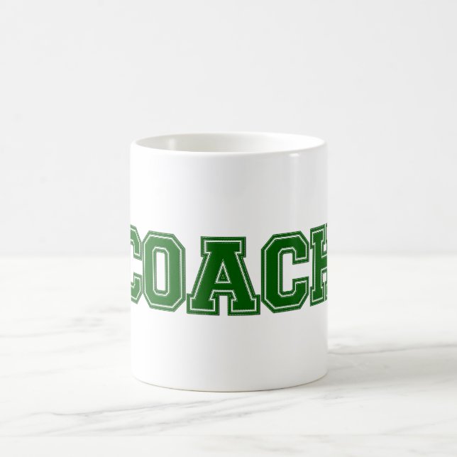Café Caneca de Cores Escolares, Verde-Branco (Centro)
