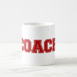 Café Caneca de Cores Escolares, Vermelho-Branco