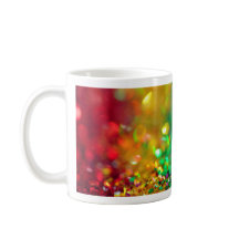 caneca de cores múltiplas