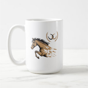 Café Caneca de Corrida de Cavalos