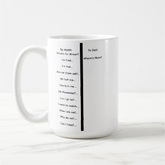Café Caneca de Criação, Presente de Criação para Mãe, E