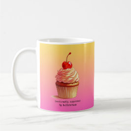 Café Caneca de Cupcake Engraçada Suporte Emocional pela