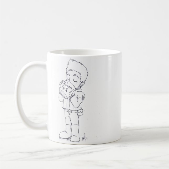 Café Caneca de DaVincian (Esquerda)