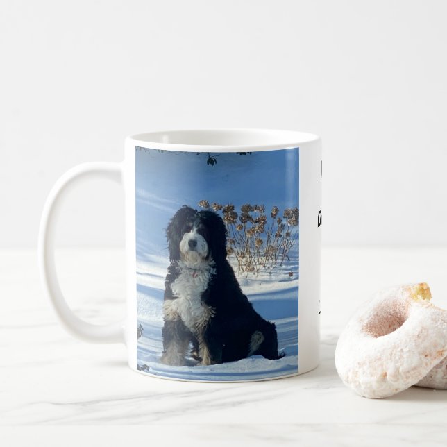 Café Caneca de Decoração de Casa Engraçada para Amantes (Com Donut)