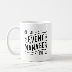 Café Caneca de Definição de Gerente de Eventos