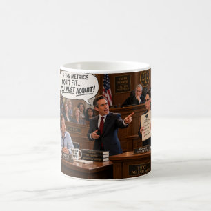 Café Caneca de Desempenho Engraçado PIP Tribunal