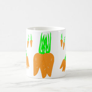 Café caneca de desenho animado