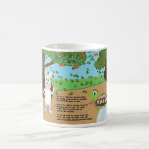 Café caneca de desenho animado
