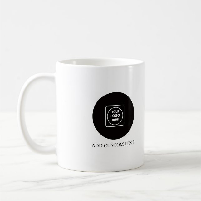 Café Caneca de design de branding de negócios com logot (Esquerda)