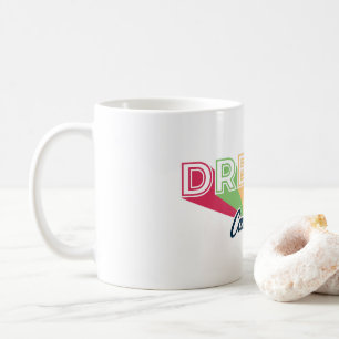 Café Caneca de Design Personalizado Sonhos se Tornam Re
